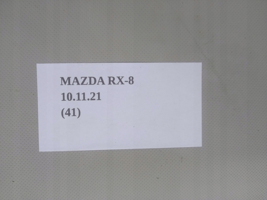 фото №5, Защита корпус стойка задняя mazda rx8 rx-8