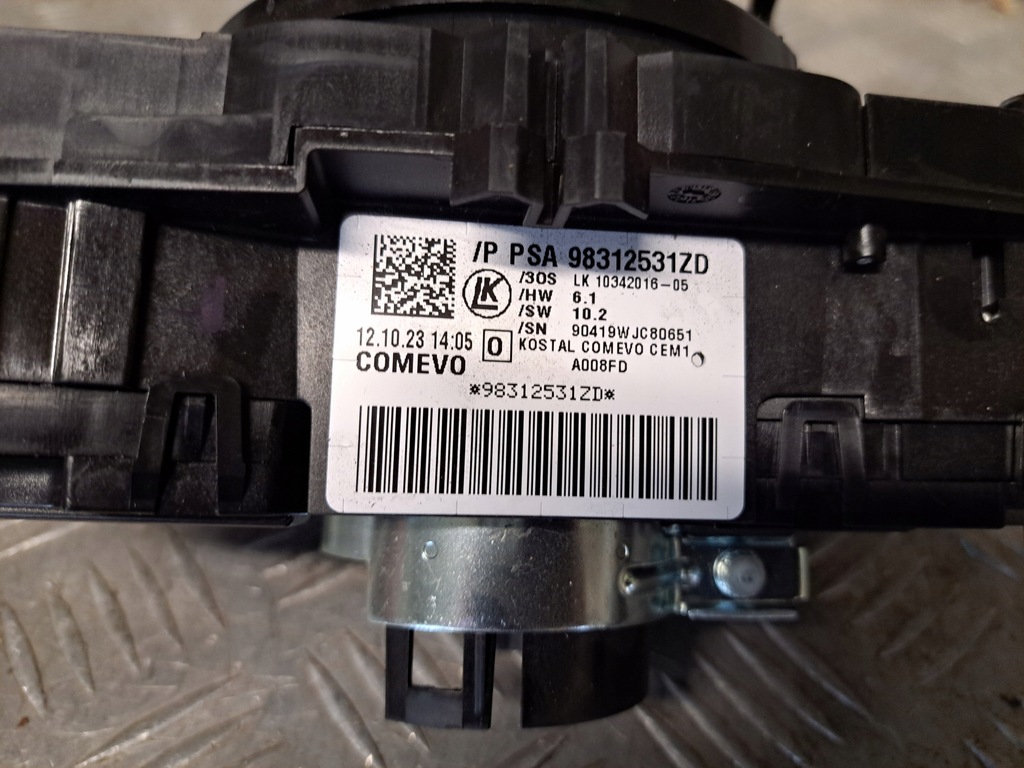 фото №10, Opel vivaro 2023 r 2.0 cdti переключатель комбинированный переключатели 98312531