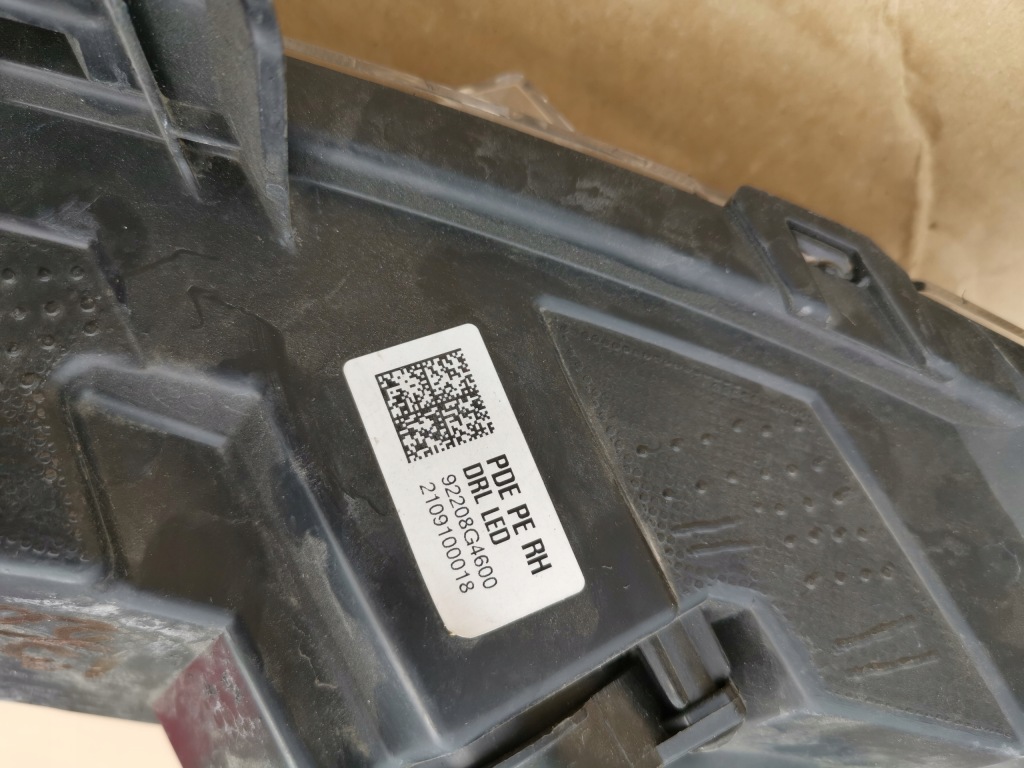 Hyundai i30 3 3 рестайлинг  противотуманная фара led dziennej движение Доставка