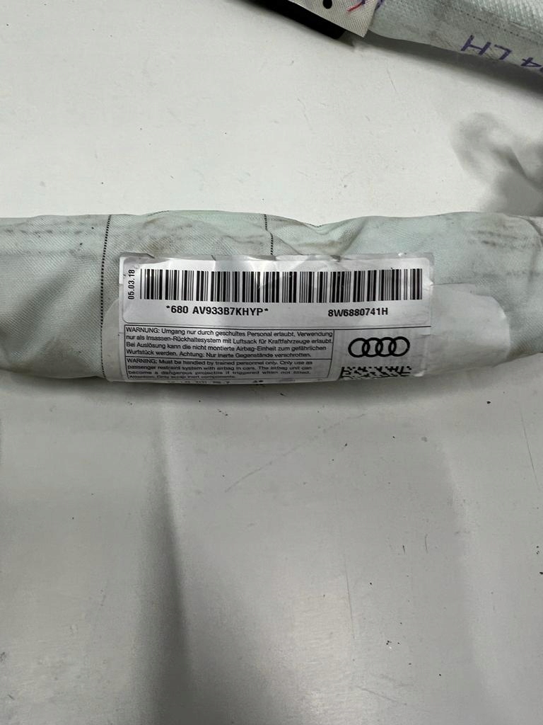 фото №6, Audi a5 8w шторка безопасности подушка безопасности подушка левая/правая оригинал