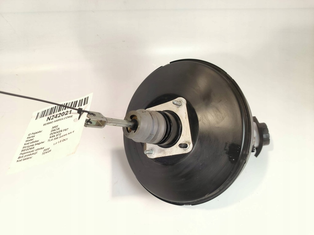 фото №1, Усилитель тормозов тормозные 47210799r dacia dokker f67