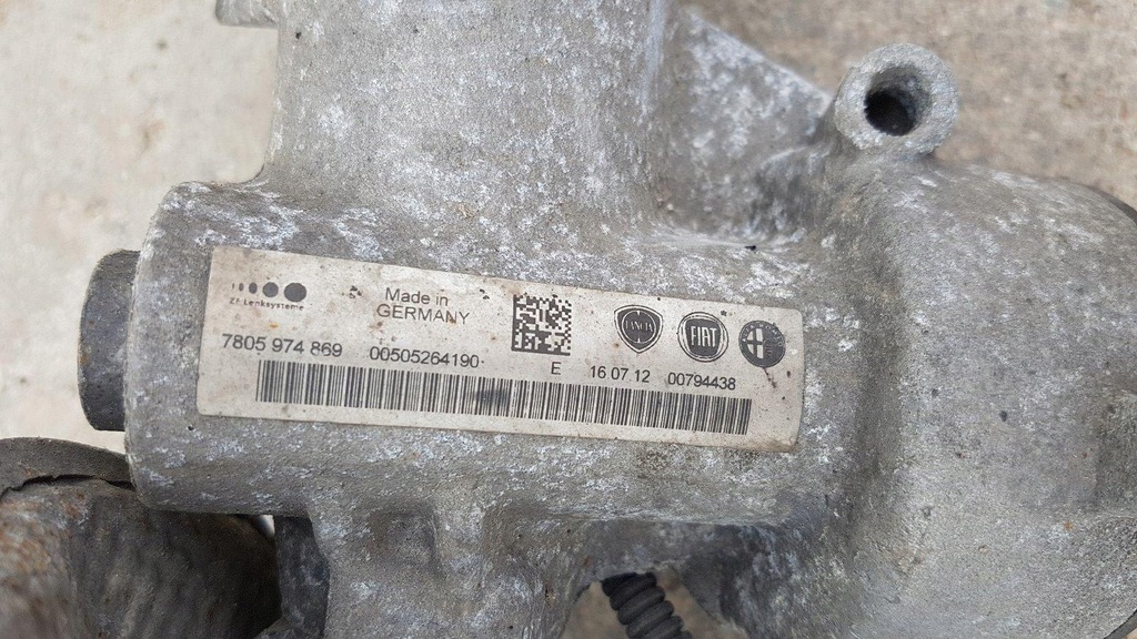 фото №8, Рулевая рейка uk alfa romeo giulietta 00505264190