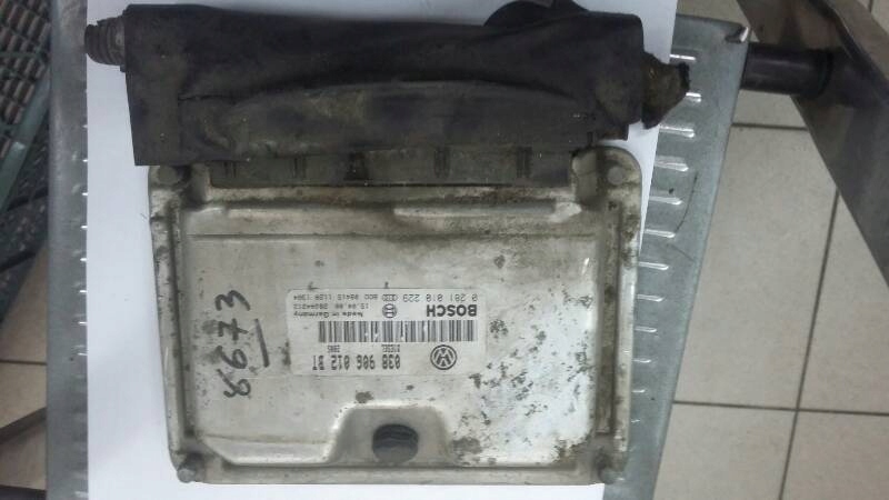 фото №1, Бортовий комп'ютер 038906012bt seat toledo ii 1.9 tdi