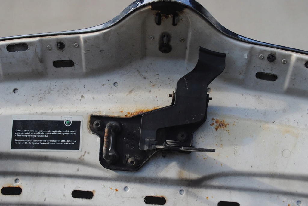 фото №13, Капот кришка двигуна лак 1026 skoda fabia ii hb