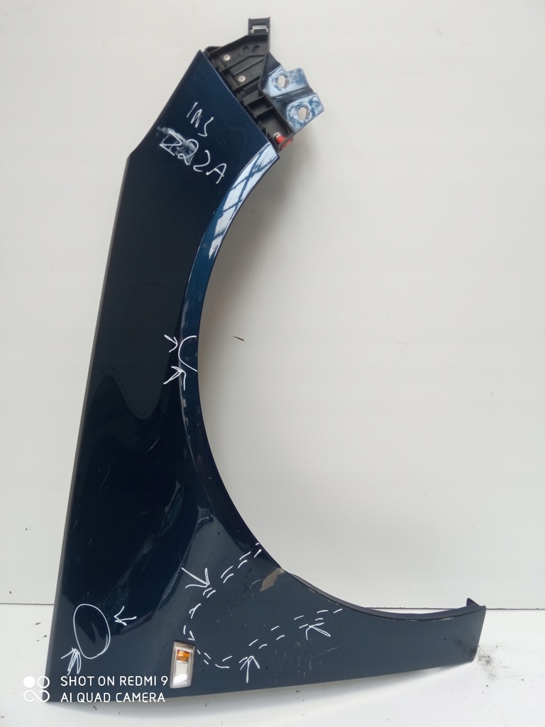 фото №1, Opel insignia a крила правий перед передній z22a