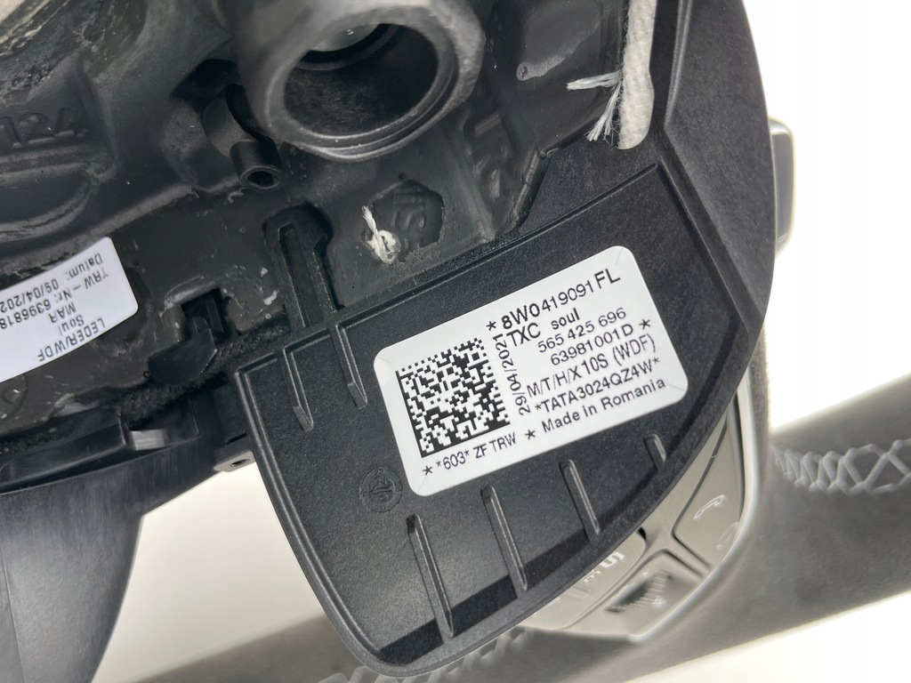 фото №11, Повітропровід з підігрівом alcantara 8w0419091fl txc audi rs4 rs5 8w lift -nowa-