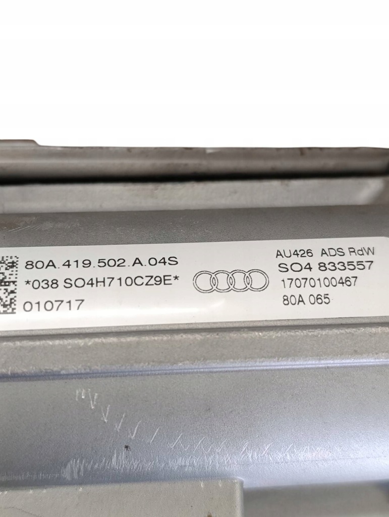 фото №7, Audi q5 sq5 2018 комплект колонка кермова / комплект