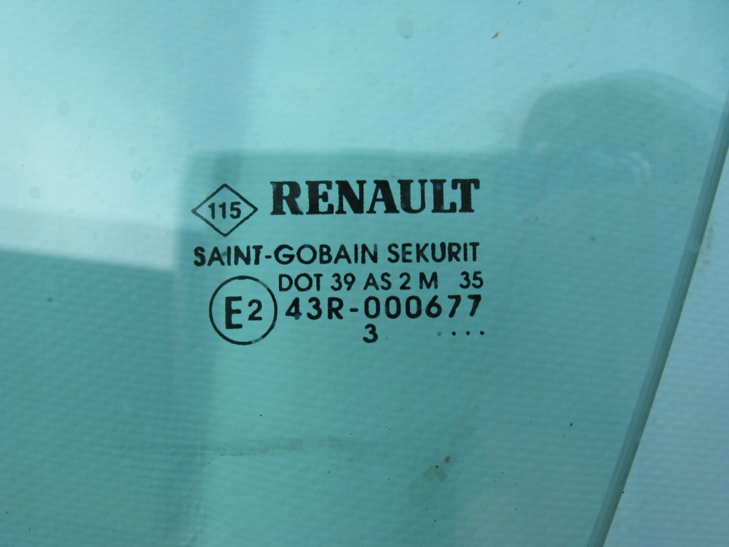 фото №3, Стекло дверь левая renault vel satis 43r-000677 dot 39 as2 m35