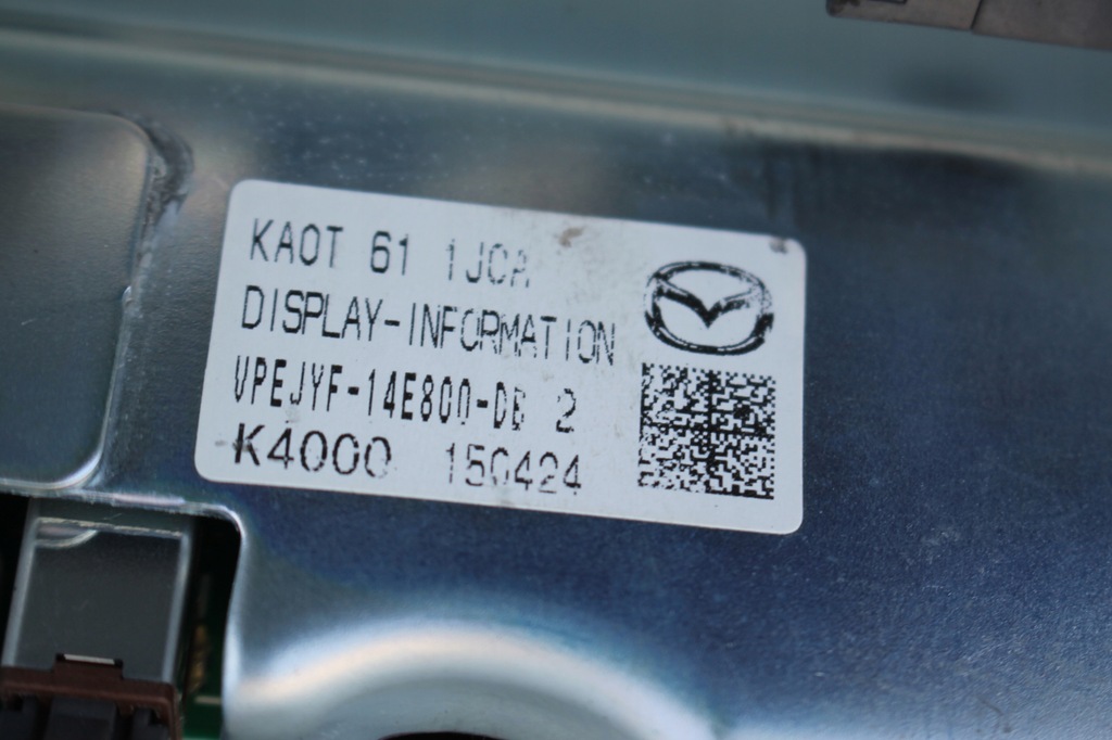 фото №11, Екран радіо cd дисплей mazda cx-5 i 12-17