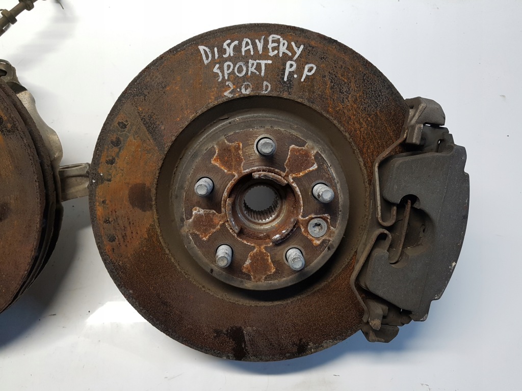 фото №1, Discovery sport поворотный кулак ступица правая перед