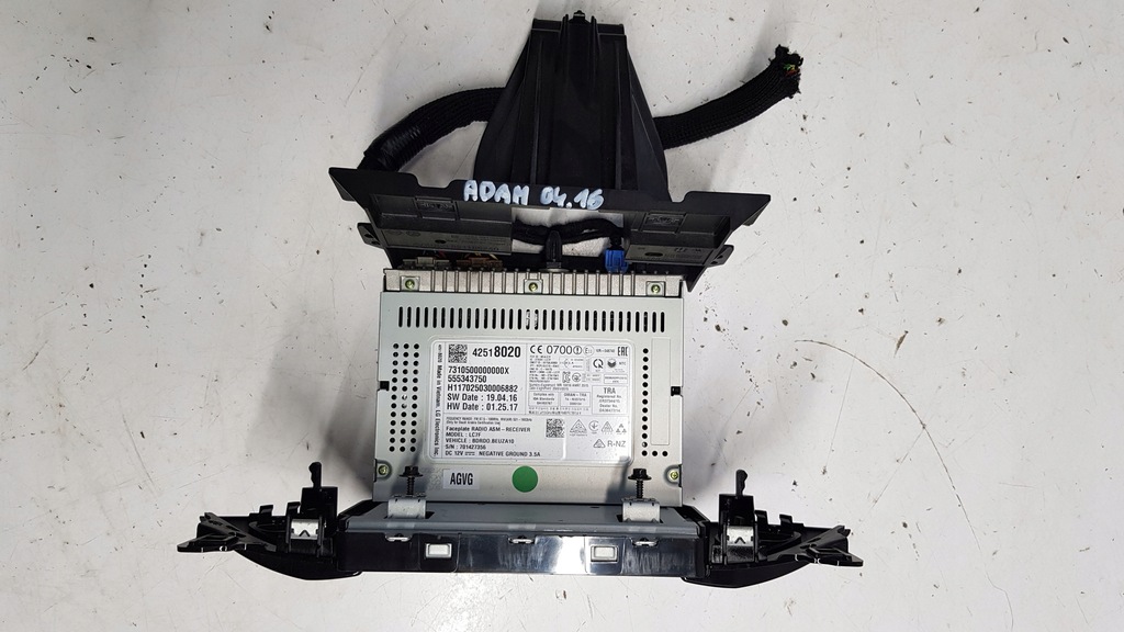 фото №13, Радіо навігація opel adam