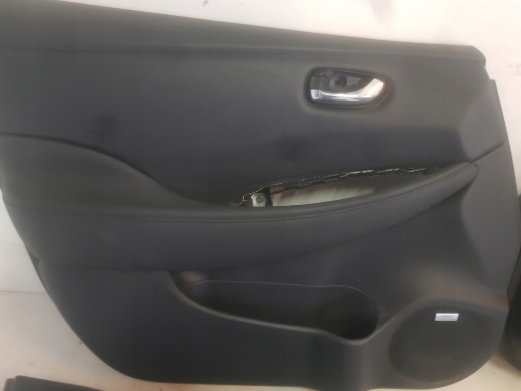 фото №9, Nissan leaf 2 ii обшивки обивка дверь перед задняя