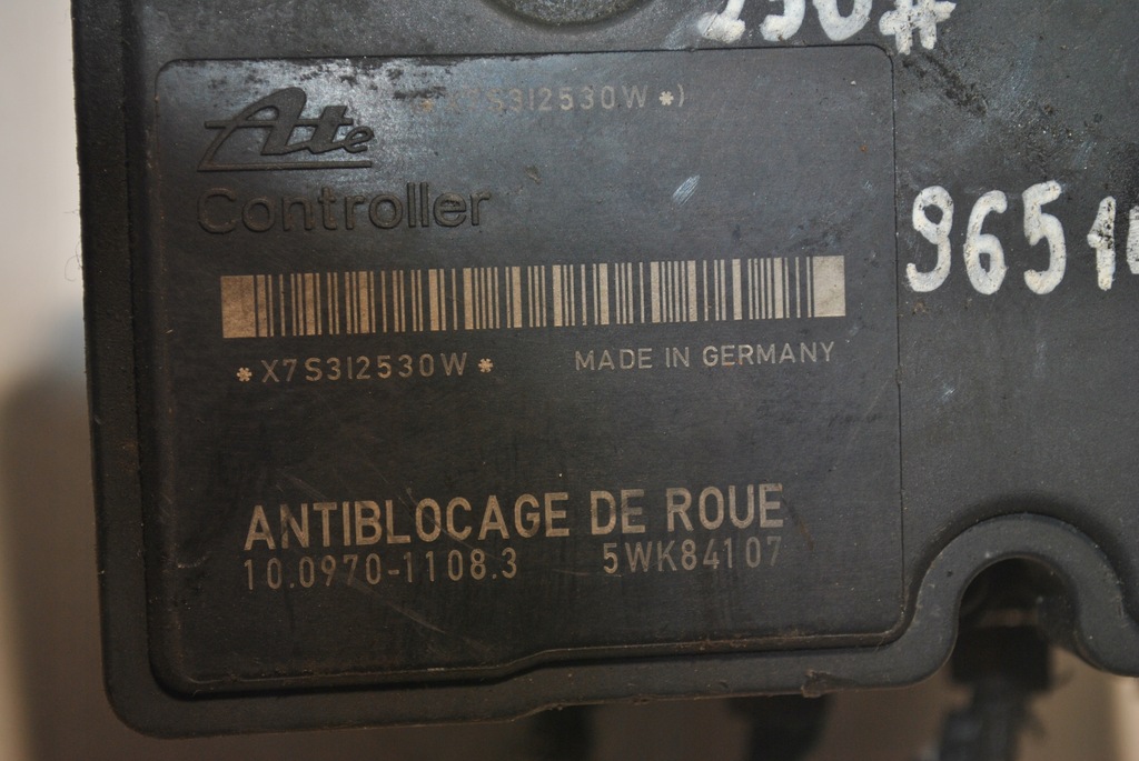 фото №6, Насос abs гальмівна renault kangoo 9651412080