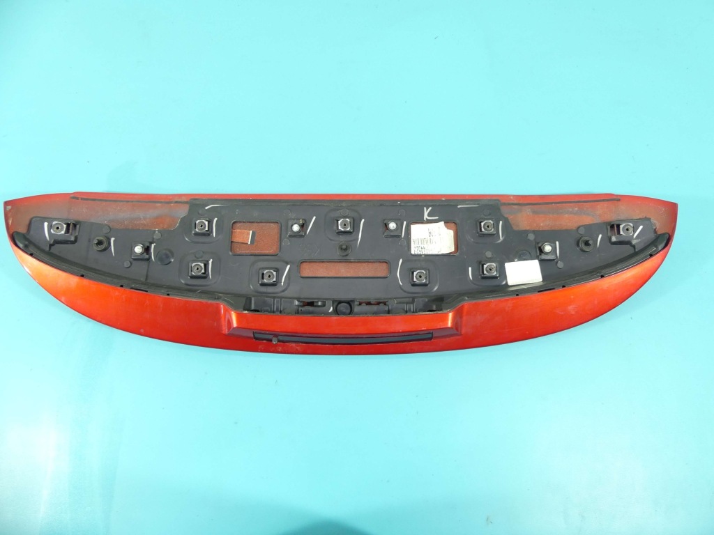 Спойлер спойлер кришки renault clio iv 12-20 bordowy tennp Недорого