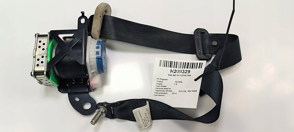 фото №1, Pas безпеки mazda 6 ii