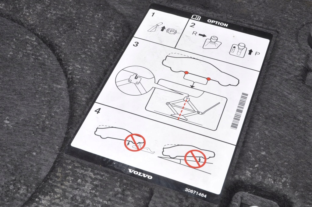 фото №5, Volvo s80 ii підлога обшивка багажника