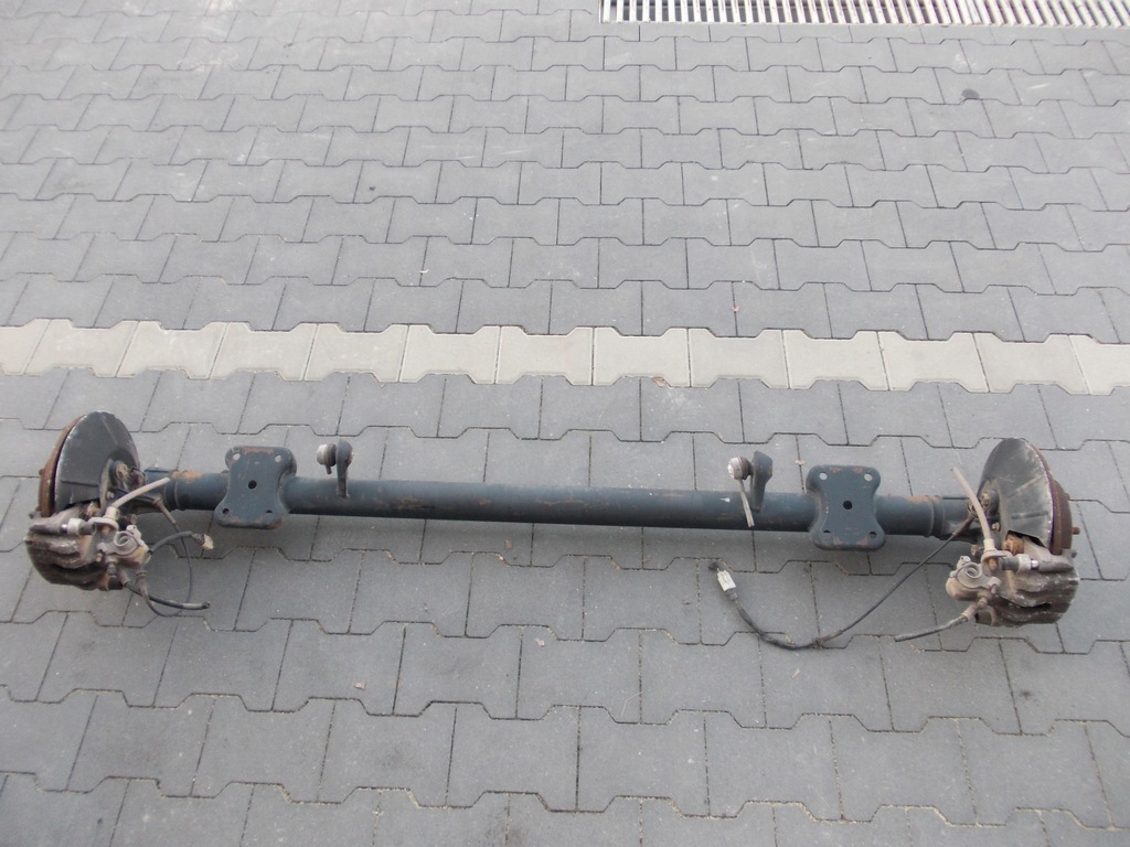 фото №7, Балка задняя oś ford connect mk1 tourneo lift тормозные диски