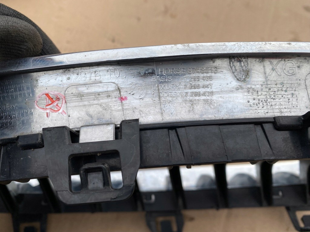 фото №8, Bmw 3 f30 f31 решітка радіатора решітка бампера ліва хром 8748013 оригінал