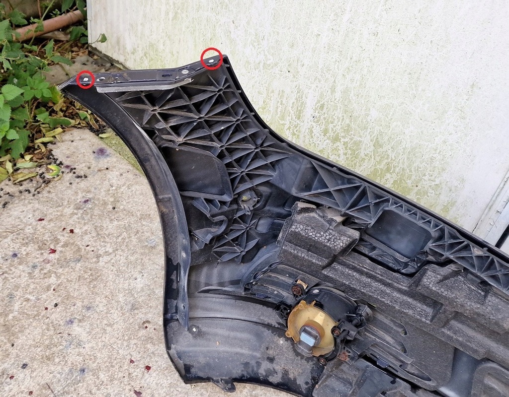 фото №11, Mercedes c-klasa w204 a2048850025 07-11 бампер перед