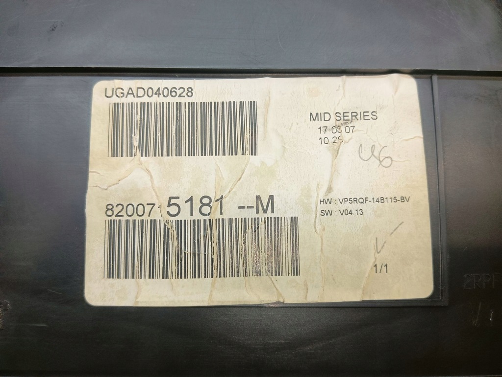 фото №3, Счетчик приборы renault clio iii 1.2 8200715181m