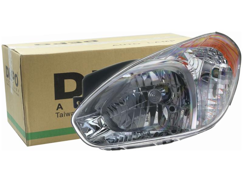 фото №1, Лампа фара левый hyundai accent iii mk3 05-10