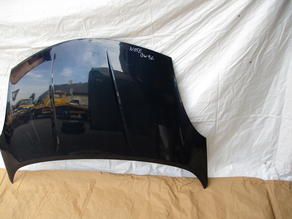 фото №4, Nissan note 07 bw9 g капот крышка двигателя