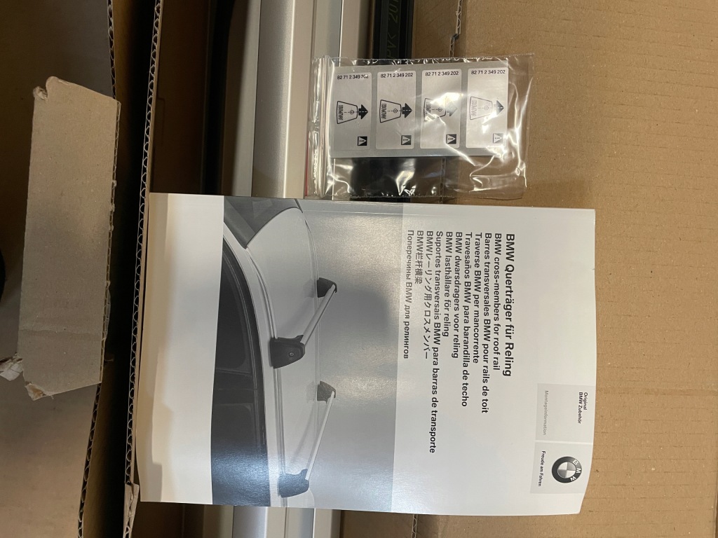 Bmw x6 f16 x5 f15 багажник крышный рейлинги 82712350122 новый оригинал Недорого