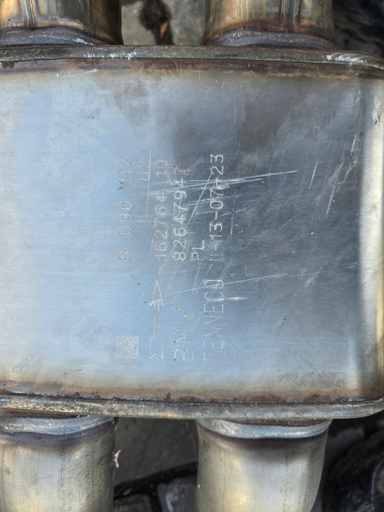 Купити Система випускний вихлоп гасник каталізатор bmw m2 g87 8096117 m3 8096120