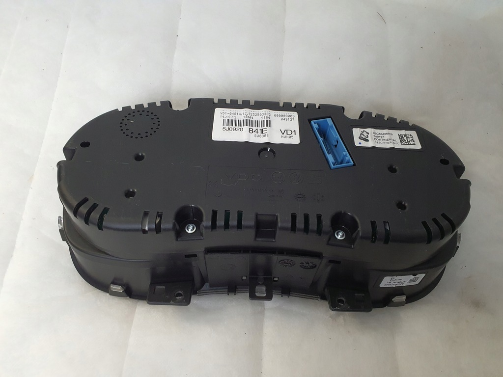 фото №5, Лічильник приладова панель прилади skoda roomster 5j0920841e