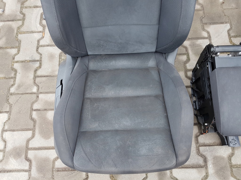 фото №9, Vw golf 6 vi 5k 08-13r hb сиденья alcantara заднее сиденье 5d