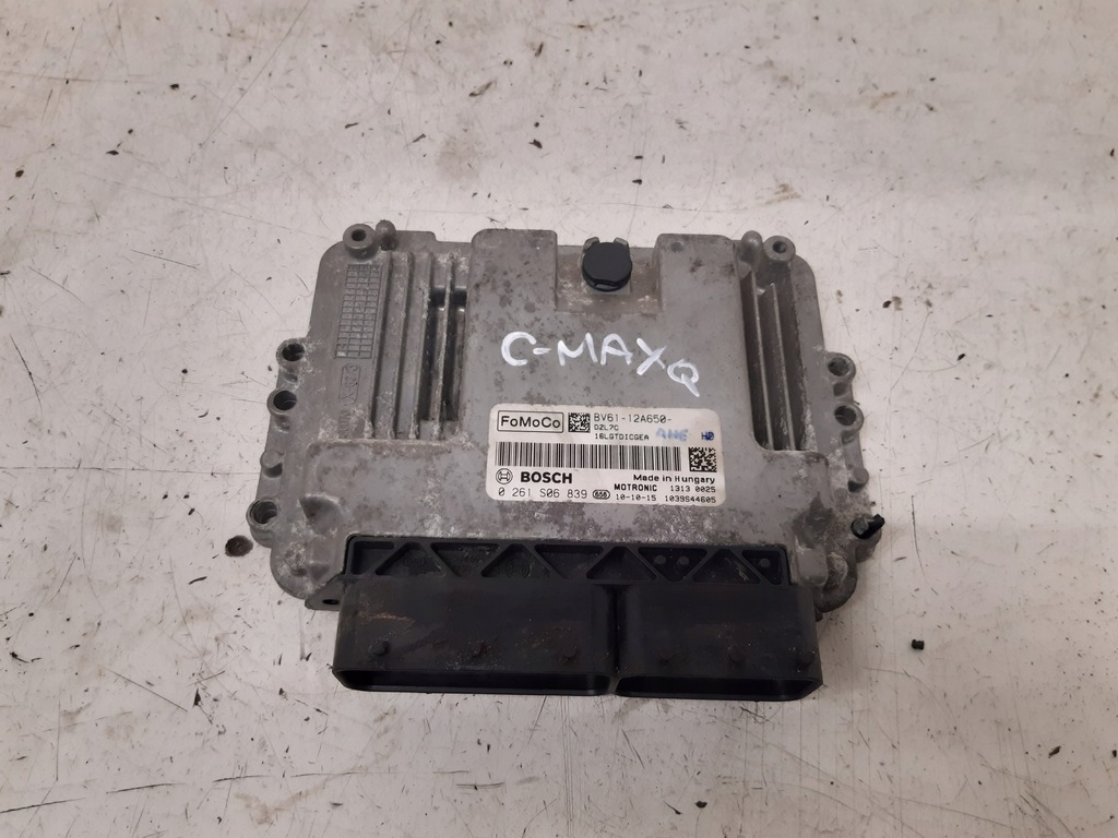 фото №1, Бортовой компьютер двигателя bv6112a650hd ford c-max