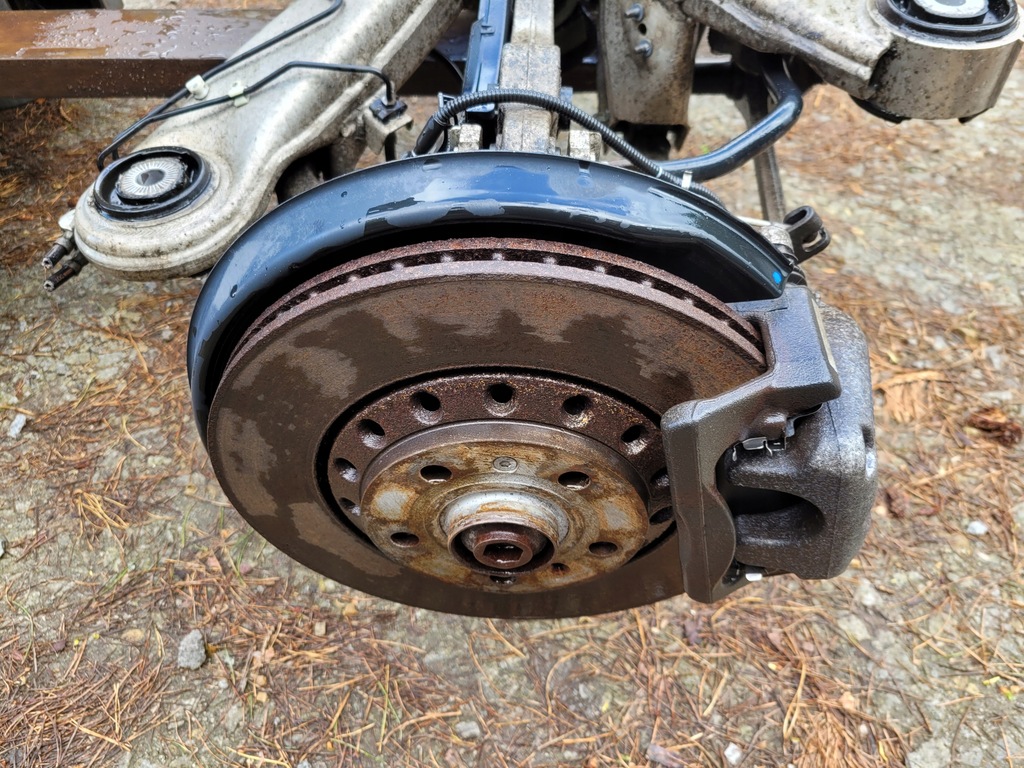 фото №5, Підвіска задня поворотний кулак диференціал комплект vw phaeton lift 12r 3.6 v6