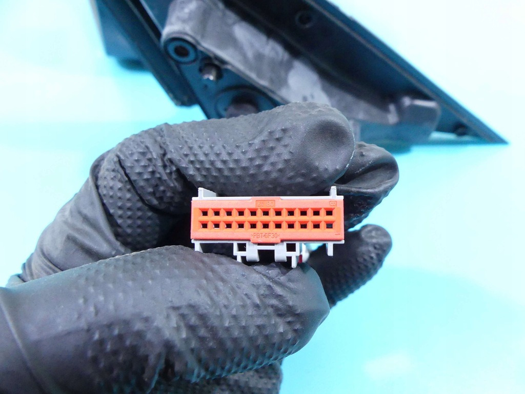 фото №6, Зеркало левая 16pin f-pace 16-20 loire blue jbm uk