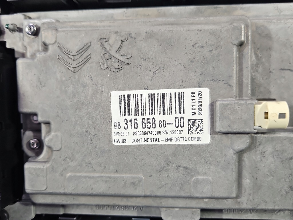 фото №8, Дисплей peugeot expert iii 16- 9831665880 монитор