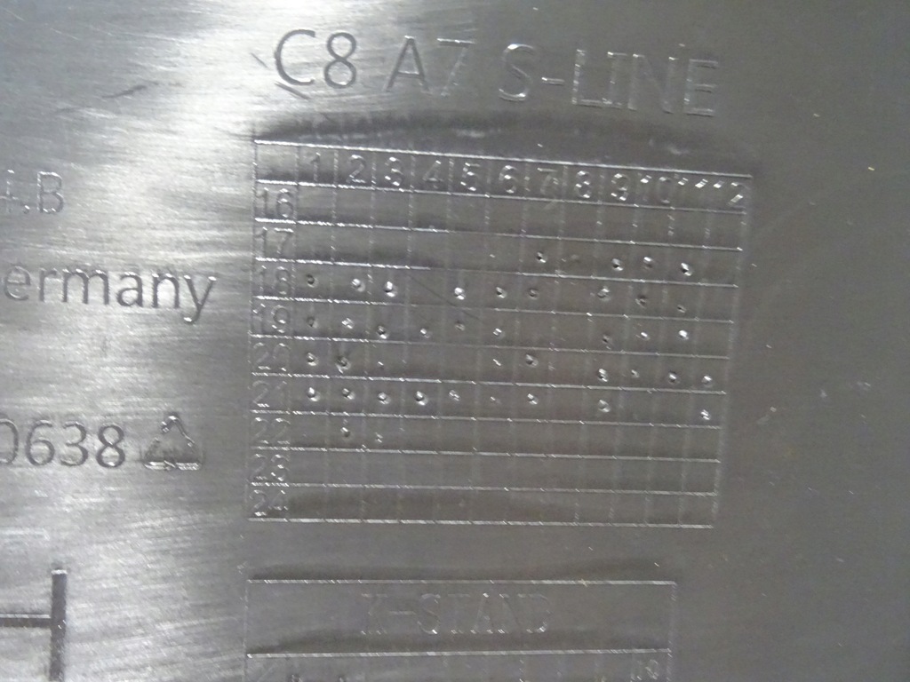 фото №8, Воздуховод воздуха бампера перед правая audi a7