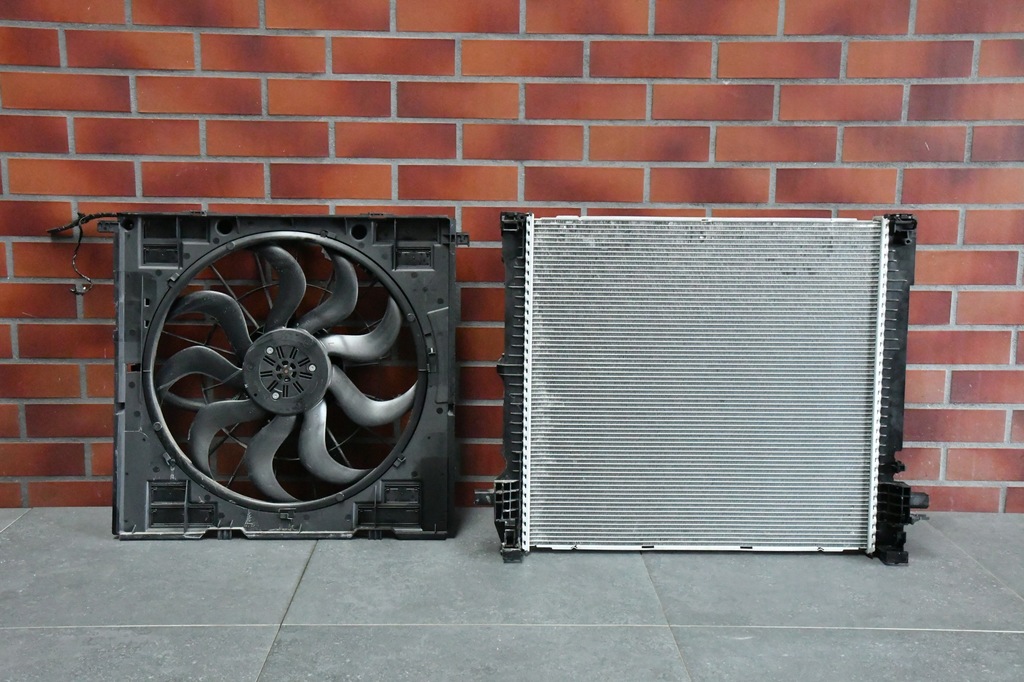 фото №8, Радиатор wody вентилятор bmw x3 g01 x4 g02 бензин оригинальная