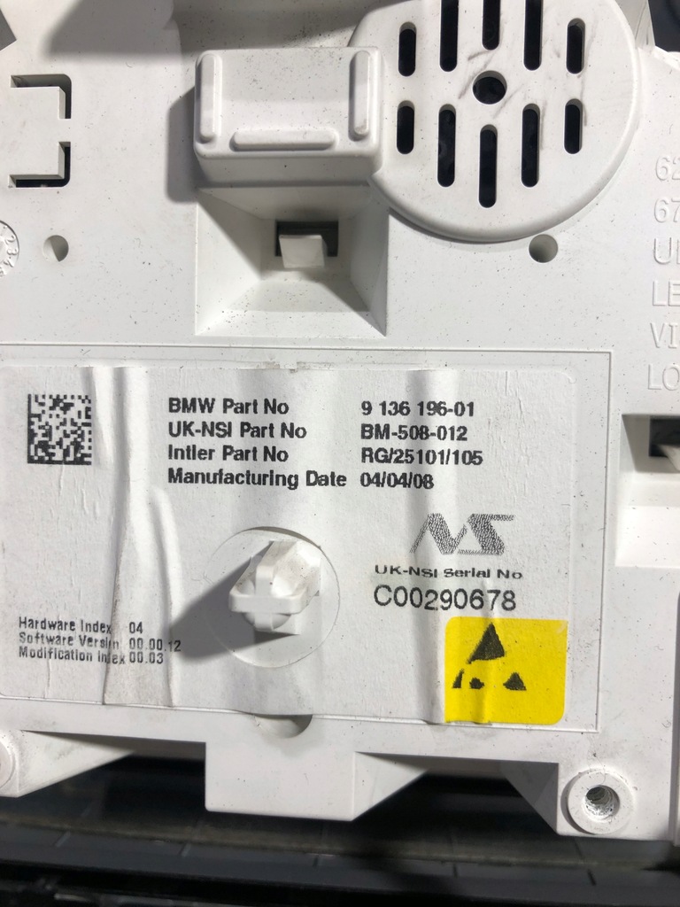 фото №4, Mini clubman r55 счетчик приборная панель c00290678