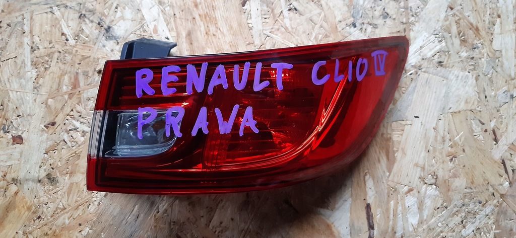 фото №1, Лампа правая задняя renault clio iv 265509846r