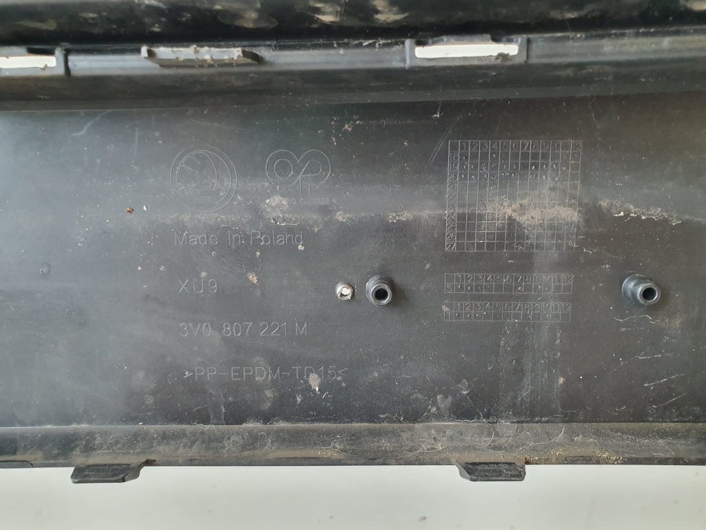 фото №7, Skoda superb iii lift бампер перед 3v0807221 m