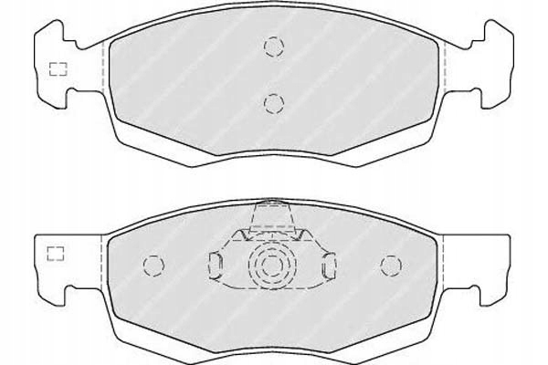 фото №1, Ferodo тормозные колодки тормозные dacia logan 1.5 dci ls04