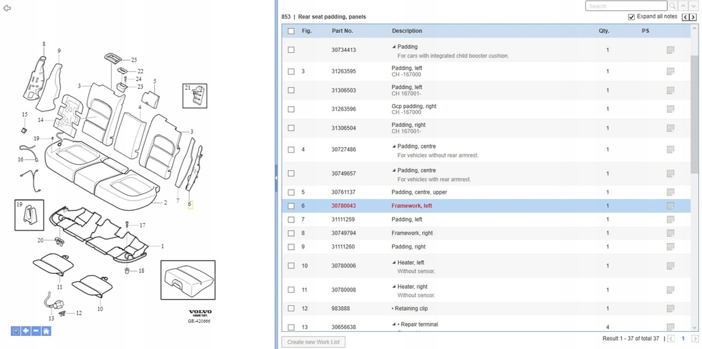 фото №6, Volvo xc70 2011 сидіння, сидіння