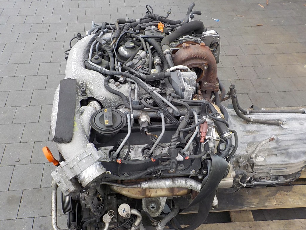 фото №10, Vw touareg 09r 3.0 tdi двигатель cat kompletny