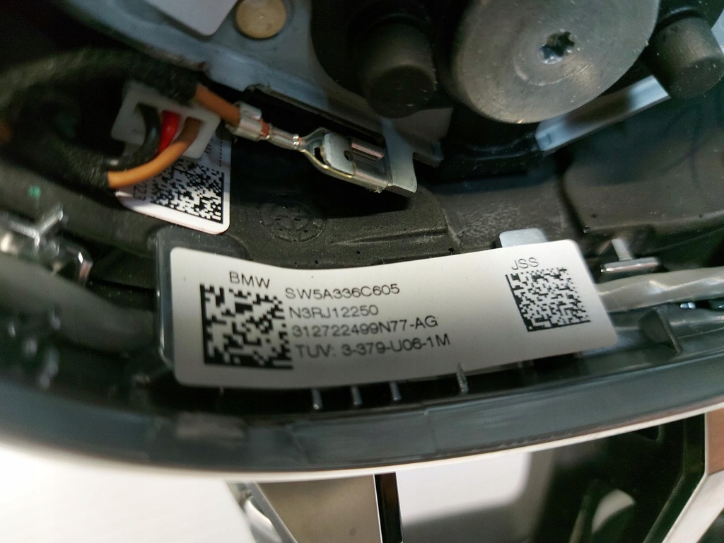 фото №9, Bmw ix1 x1 u11 воздуховод мультифункция лепестки переключения boost m-pakiet 5a336c6