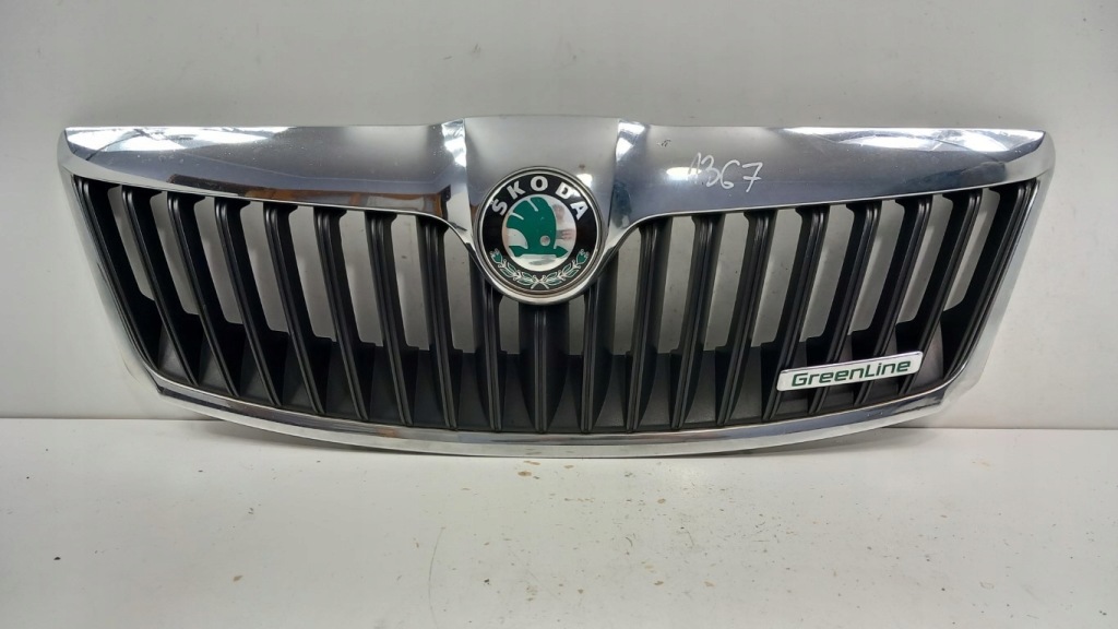 фото №1, Skoda octavia ii lift решітка радіатора решітка радіатора хром