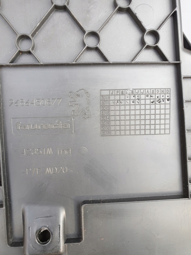 фото №10, Бардачок пасажира вимикач peugeot 508 sw i оригінальний номер eu