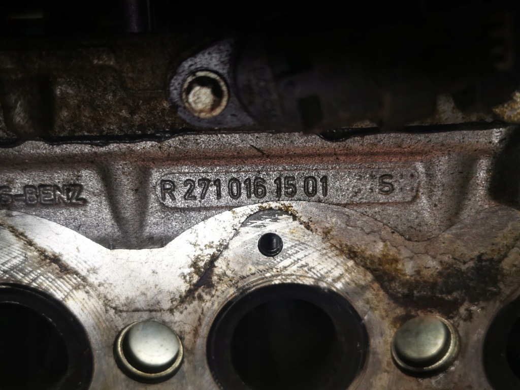 фото №6, Mercedes w203 clk w211 slk r171 1.8k 16v 163km 184km головка r2710161501
