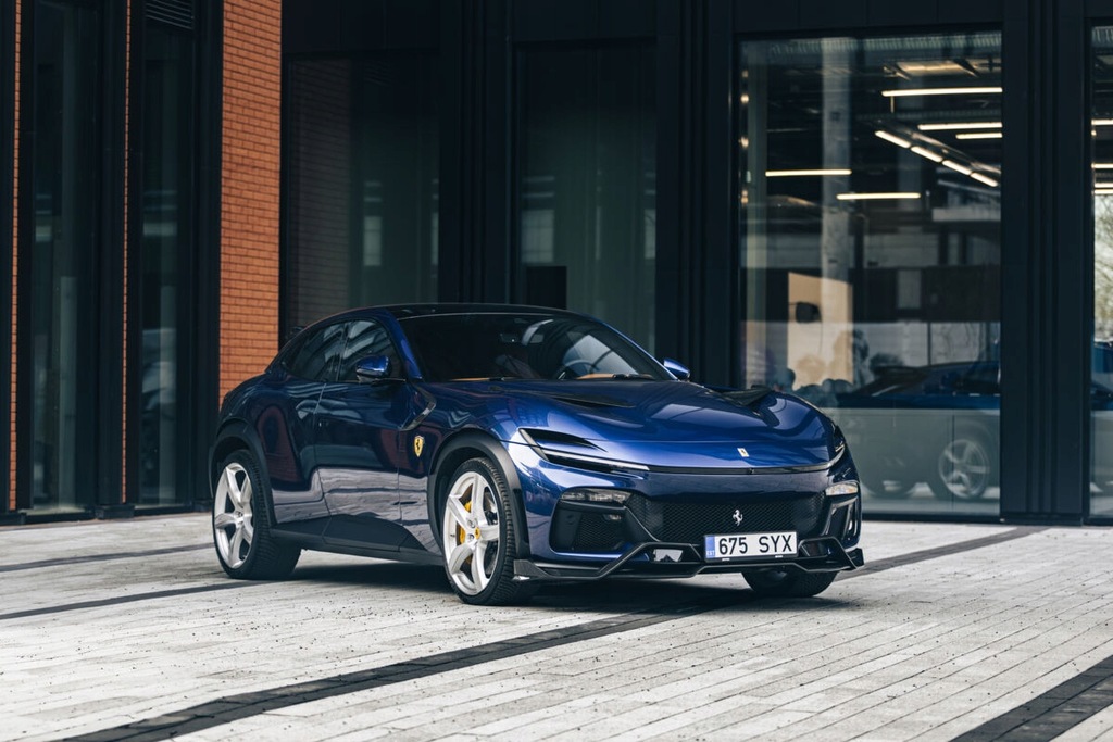 фото №9, Спліттер передній карбон performance aero do ferrari purosangue