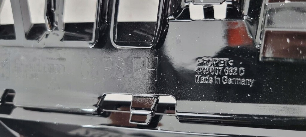 фото №8, Audi rs6 rs7 c8 2019- решётка бампера правая левая 4k8807682d 4k8807681d