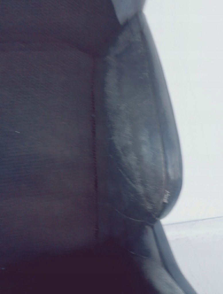 Сиденье левое  перед черная полукожа подогрев массаж citroen c5 3 x7 европа с Разборки