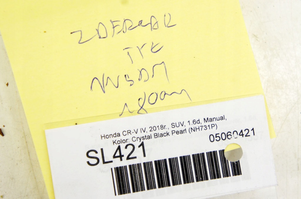 фото №8, Sl421 honda cr-v iv ^ бампер задня задній crystal black перламутр nh731p